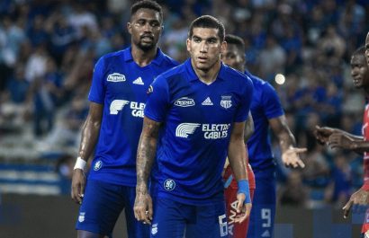 Leandro Vega estuvo cuatro temporadas en Emelec. Llegó en el 2018. FOTO: API.