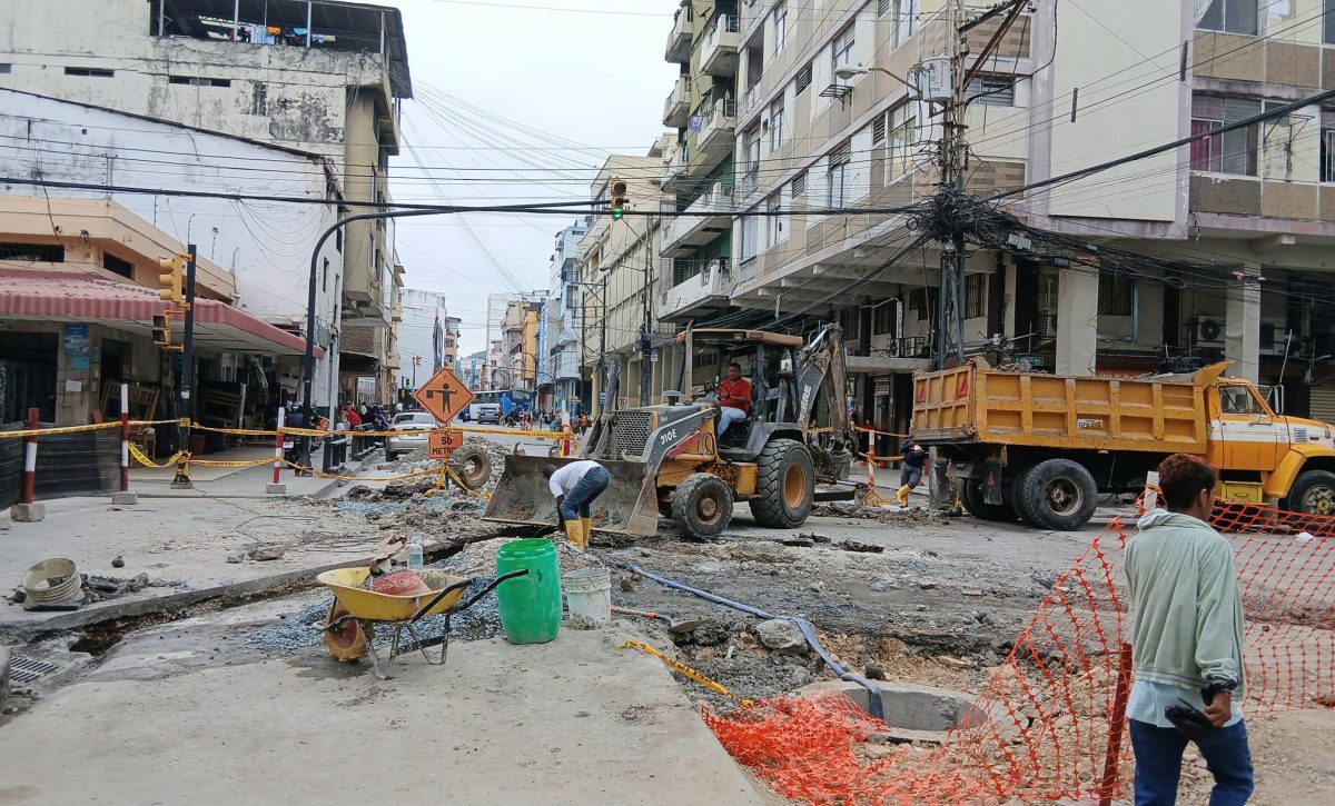 Las obras de infraestructura vial generan cierres viales en la calle Rumichaca, la Av. Barcelona y la calle Calicuchima.