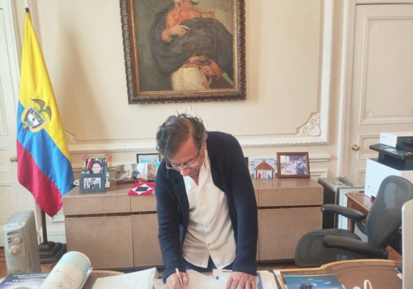 El presidente colombiano Gustavo Petro.