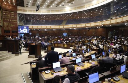 El proyecto de reforma fue enviado a la Asamblea el 17 de octubre de 2024, tras un dictamen de la Corte Constitucional (CC). FOTO: @AsambleaEcuador.
