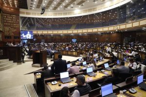 El proyecto de reforma fue enviado a la Asamblea el 17 de octubre de 2024, tras un dictamen de la Corte Constitucional (CC). FOTO: @AsambleaEcuador.