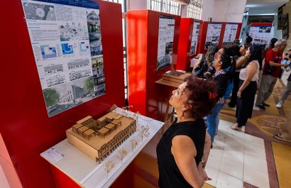 La Dirección de Patrimonio Cultural del Municipio y la Universidad de Guayaquil efectuaron exposición de proyectos académicos.