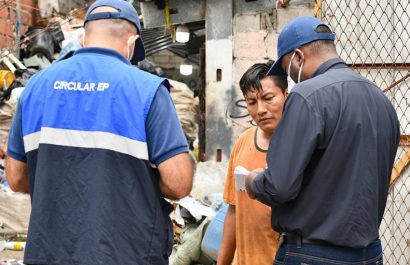 La Empresa Pública Municipal Circular EP del municipio de Guayaquil realizó un operativo técnico de control en centros de acopio.