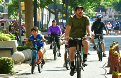 El centro y norte de Guayaquil se convirtieron en espacios para el deporte, la cultura y la recreación.