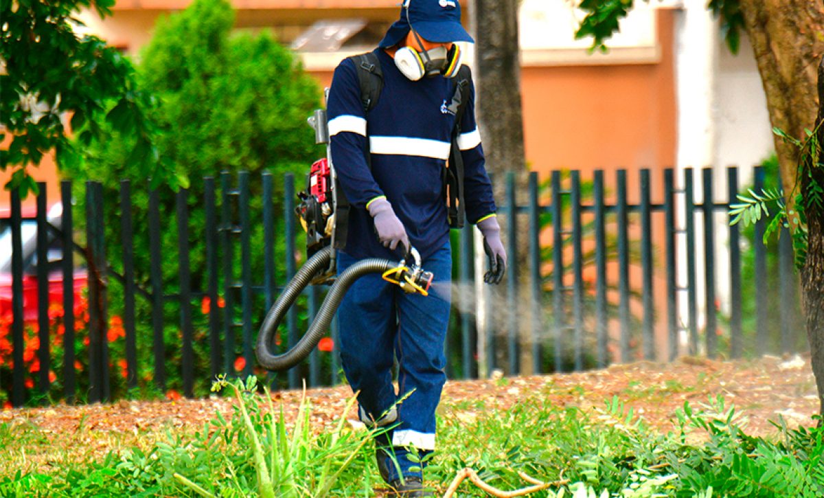 La Alcaldía de Guayaquil ejecutó una jornada de fumigación, desratización y limpieza en La Alborada.