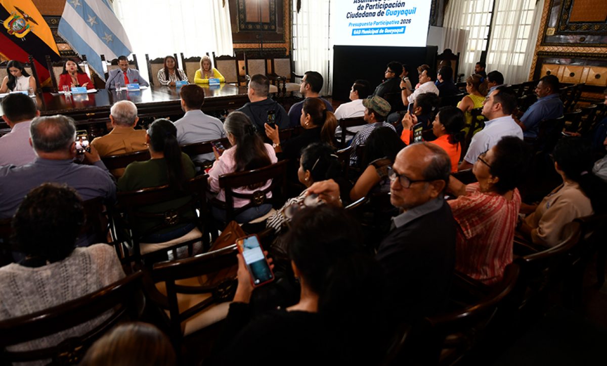 La Alcaldía de Guayaquil habilitó una plataforma digital que permite a los ciudadanos priorizar 79 proyectos barriales.