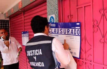 La Dirección de Justicia y Vigilancia del Municipio de Guayaquil clausuró 22 establecimientos en el barrio ‘La 18’.