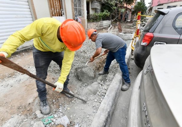 Municipio de Guayaquil mejora infraestructura vial y servicios básicos en tres sectores de Martha de Roldós