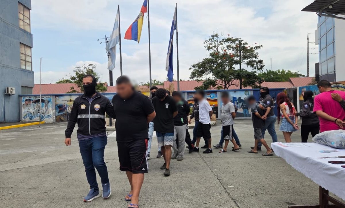 Guayaquil: Nueve sujetos fueron aprehendidos por robo y extorsión en Pascuales