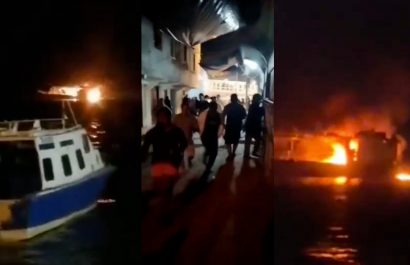 Guayaquil: Sujetos ejecutaron un ataque armado y quemaron embarcaciones en Isla Puná causando alarma en la comunidad
