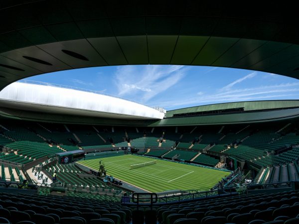 La pista central del All England Club