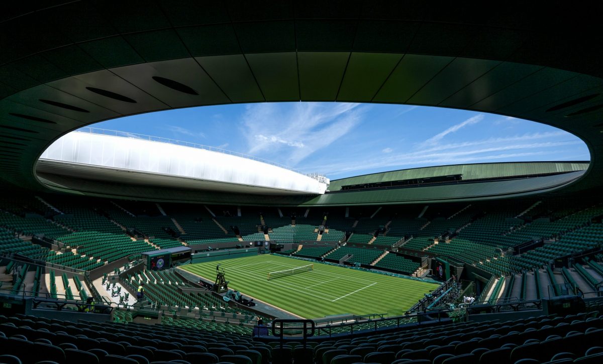 La pista central del All England Club
