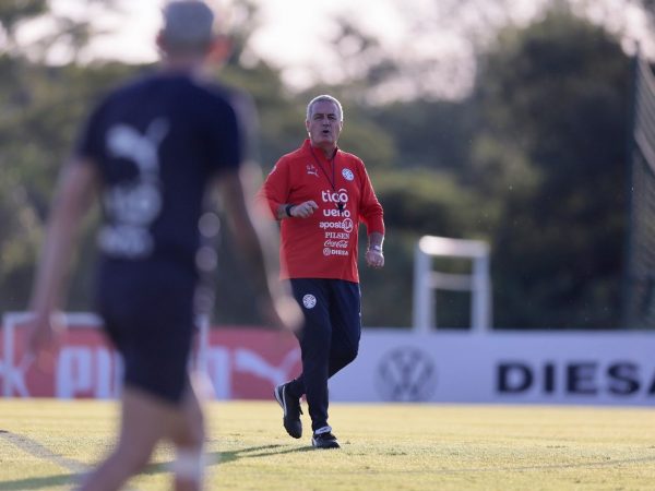 Gustavo Alfaro, entrenador de la selección de Paraguay.