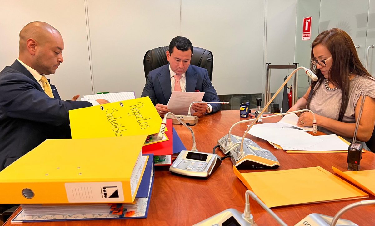 El asambleísta de ADN, Ferdinan Álvarez indicó que los documentos, presentados por el abogado de Daniel Salcedo, serán analizados por la Comisión. FOTO:@FerdinanAZ87