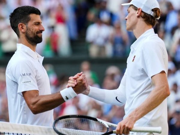 La semifinal de Wimbledon entre Novak Djokovic y Jannik Sinner