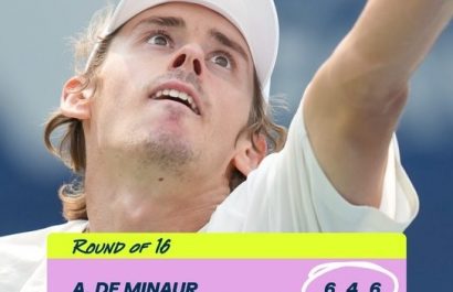 El tenista australiano Alex de Minaur