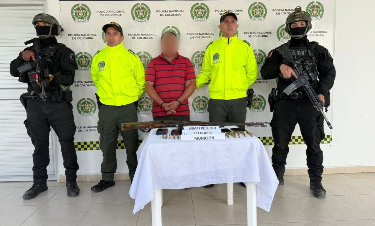 La captura de alias Mono Luis por parte de la Policía colombiana
