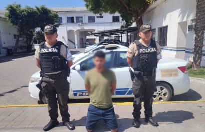Un hombre fue detenido y es acusado del delito de extorsión.