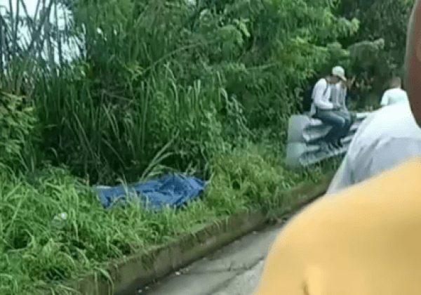 Hallan cadáver con signos de tortura en la vía Santo Domingo - El Carmen