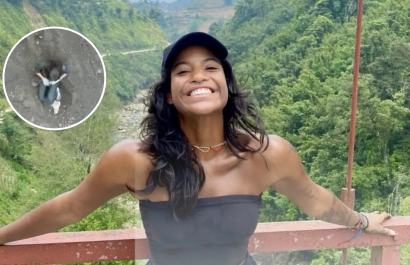 Hallan sin vida a la turista brasileña que cayó a un volcán en Indonesia