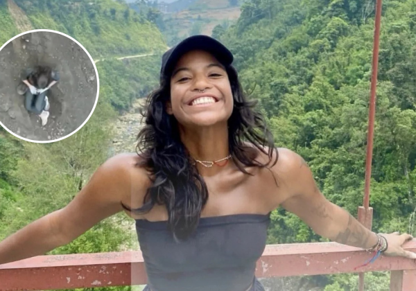 Hallan sin vida a la turista brasileña que cayó a un volcán en Indonesia