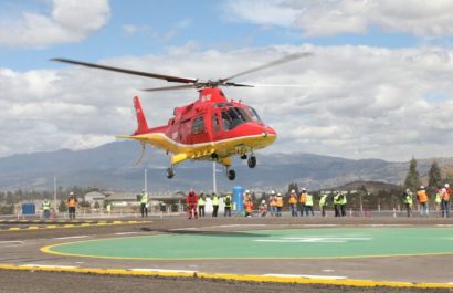 Helibase de El Inga fortalece la atención de emergencias y reduce costos en Quito