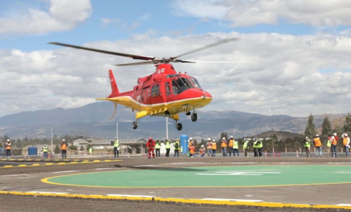 Helibase de El Inga fortalece la atención de emergencias y reduce costos en Quito
