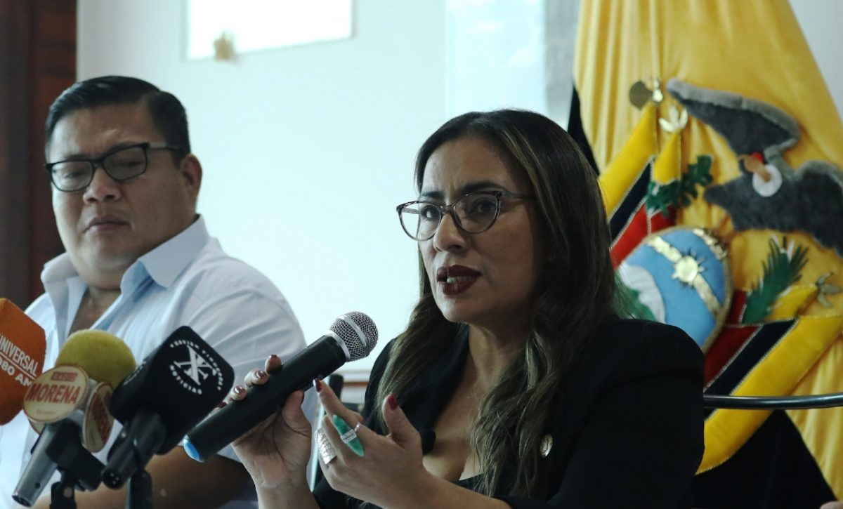 Hemos procurado el diálogo con todas las organizaciones indígenas, dice Zaida Rovira, ministra de Gobierno. (API)