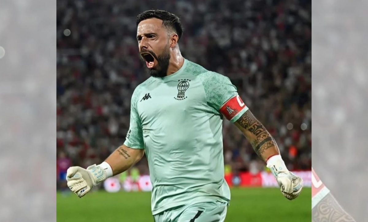 Hernán Galíndez protagoniza insólito gol desde su arco en la Copa Sudamericana