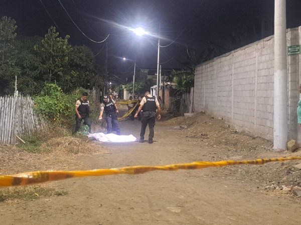 Hombre asesinado en tercer ataque armado en Portoviejo