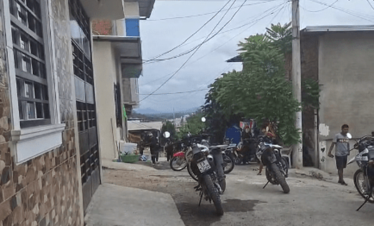 Hombre gravemente herido fue trasladado a una casa de salud