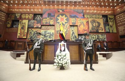 Homenaje póstumo en la Asamblea Nacional: luto por tres días en memoria de Mariuxi Sánchez