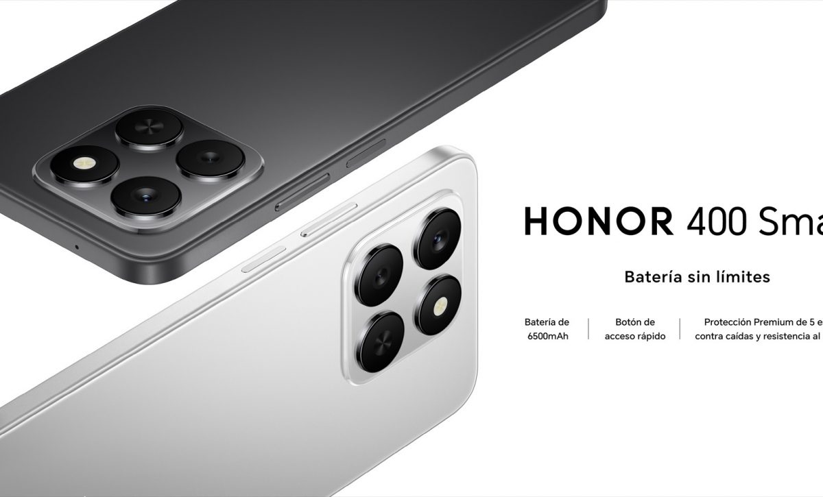 Honor 400 Smart con batería increíble y botón IA