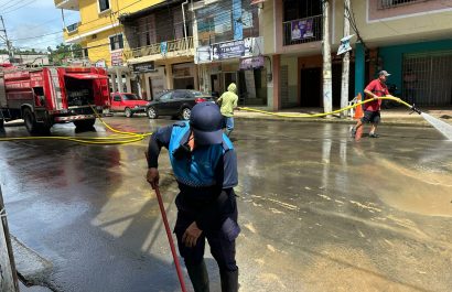 santa ana manabí lluvias inundación