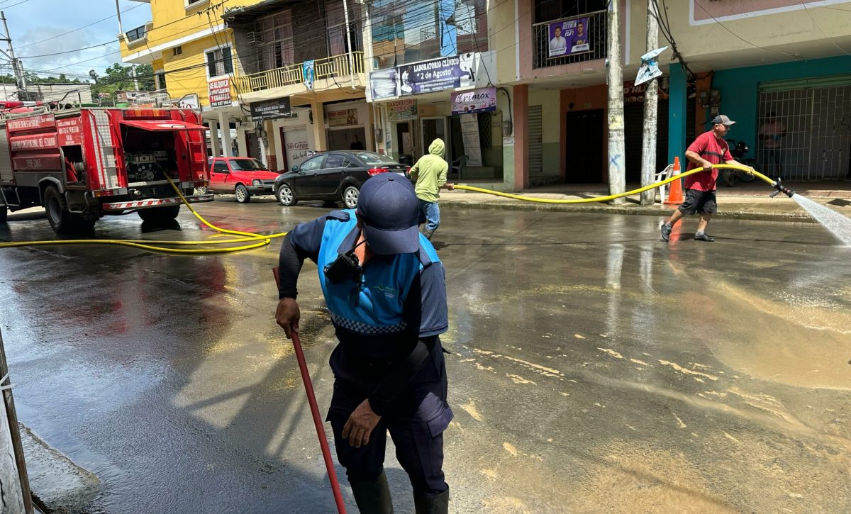 santa ana manabí lluvias inundación