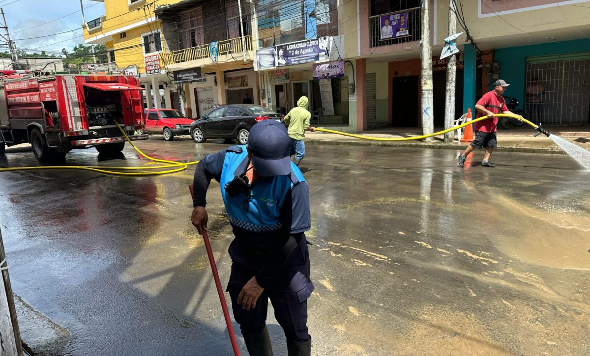 santa ana manabí lluvias inundación