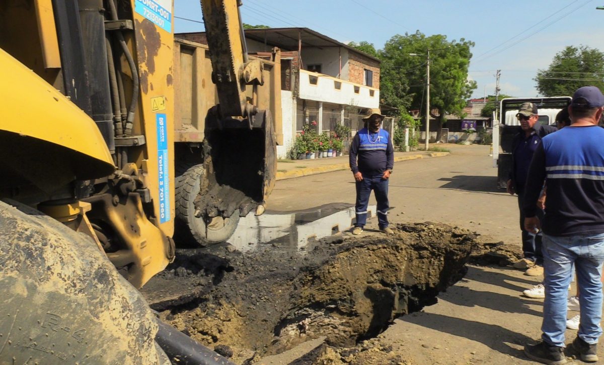 Van once socavones en seis sectores de Portoviejo