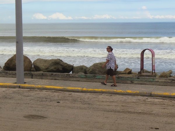 portoviejo crucita oleaje, aguaje