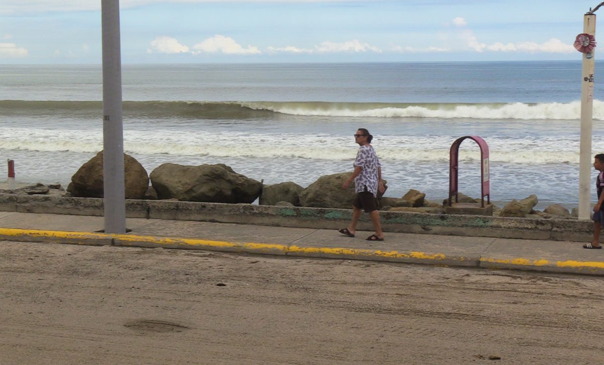 portoviejo crucita oleaje, aguaje