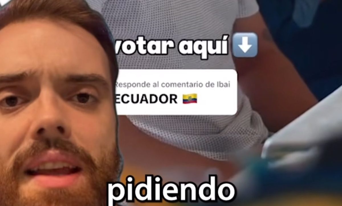 Ibai Llanos: “Hasta el presidente de Ecuador pidiendo votos", sobre el Mundial de Desayunos