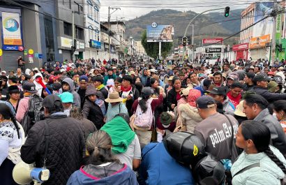 Ibarra enfrenta feriado militarizado por paro indígena y presencia presidencial