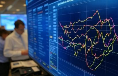 Imagen de ilustración sobre indicadores económicos tras las medidas arancelarias de Estados Unidos