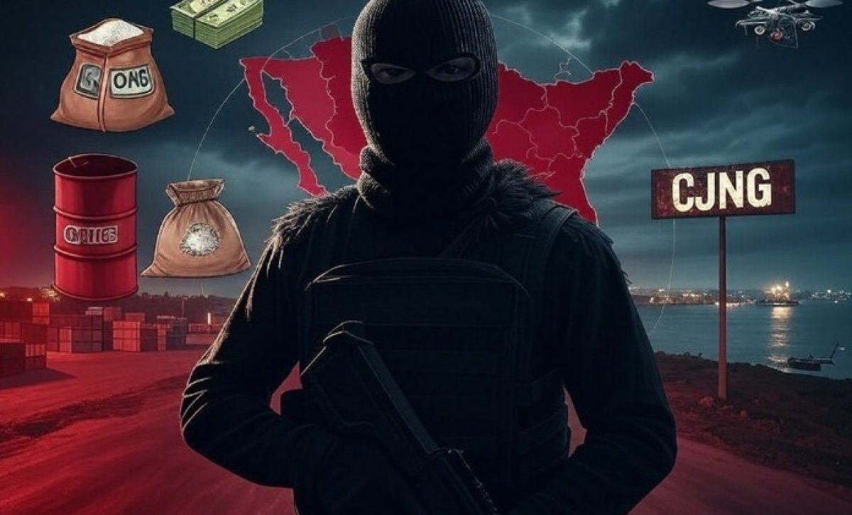 Imagen simbólica diseñada para representar al Cartel Jalisco Nueva Generación