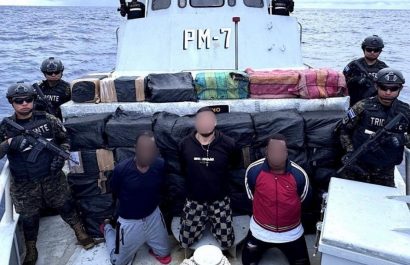 Incautan 1,3 toneladas de cocaína en El Salvador dos ecuatorianos detenidos