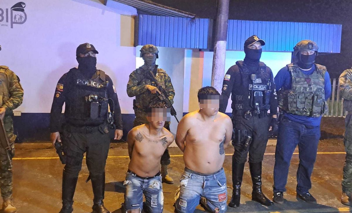 Incautan armamento en operativo conjunto en la cooperativa 14 de Febrero, Santo Domingo