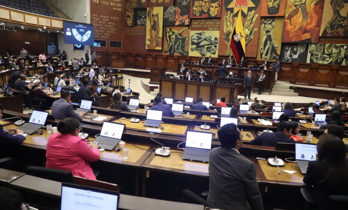 Incertidumbre en la Asamblea ley de inteligencia enfrenta reparos de Pachakutik, PSC y Revolución Ciudadana