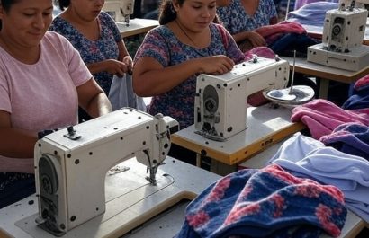 Industria textil de Ecuador impulsa empleo y exportaciones en medio de retos. FOTO: Inteligencia Artificial.