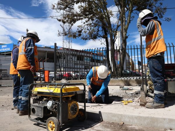 Inician obras de mejoramiento peatonal en los alrededores del estadio Olímpico Atahualpa