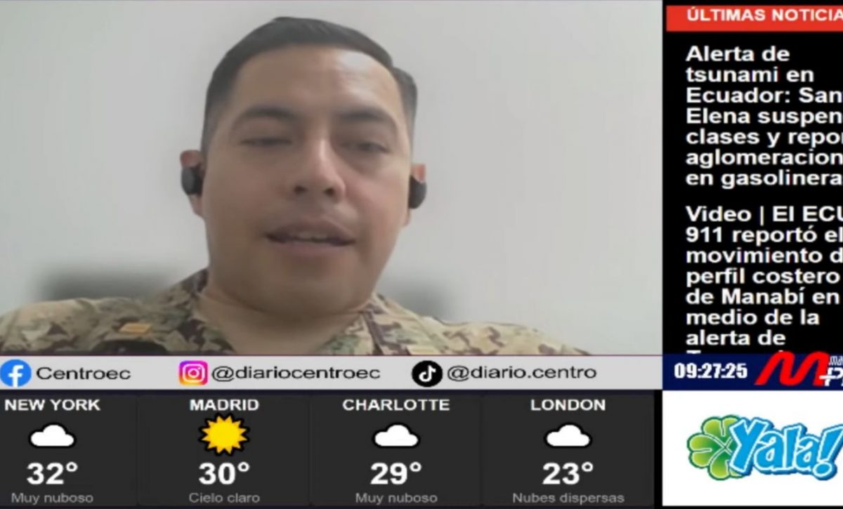 Inocar “Seguimos un protocolo con personal de guardia 247 en nuestro centro de monitoreo”