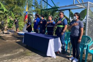Instalan juegos infantiles en nueve escuelas cercanas al complejo hidroeléctrico Toachi Pilatón
